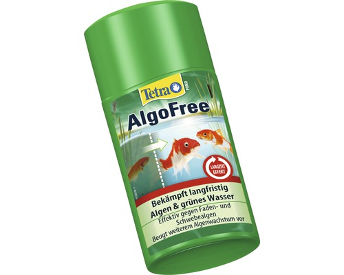 Tetra AlgoFree zur Algenbekämpfung im Gartenteich