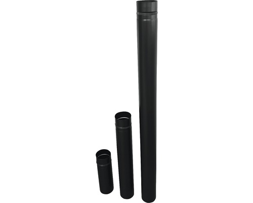 Pellet-Ofenrohr Bertrams Ø 80 mm pulverbeschichtet schwarz 1 m Pellet-Ofenrohr Bertrams Ø 80 mm pulverbeschichtet schwarz 1 m