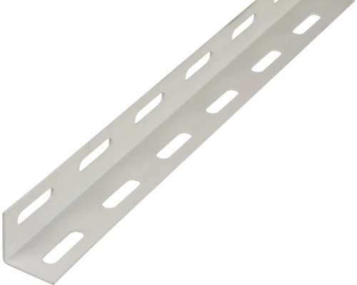 Winkelprofil Stahl weiß 27x27x1,5 mm, 1 m Winkelprofil Stahl weiß 27x27x1,5 mm, 1 m