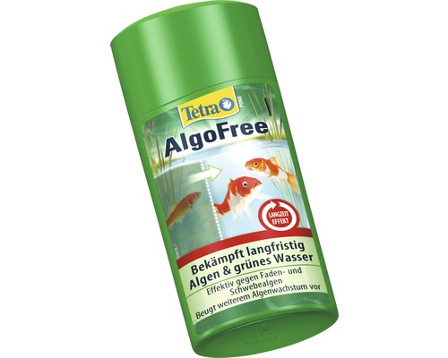 Tetra AlgoFree zur Algenbekämpfung in Teichen