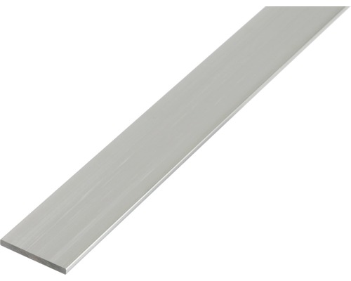 Flachstange Aluminium silber 40 x 3 , 2 m