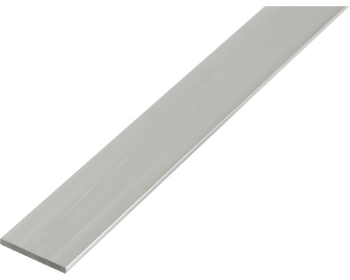 Flachstange Aluminium silber 60 x 3 , 2 m