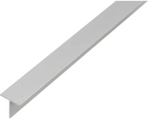 T-Profil Aluminium silber 15 x 15 x 1,5 mm 1,5 mm , 1 m