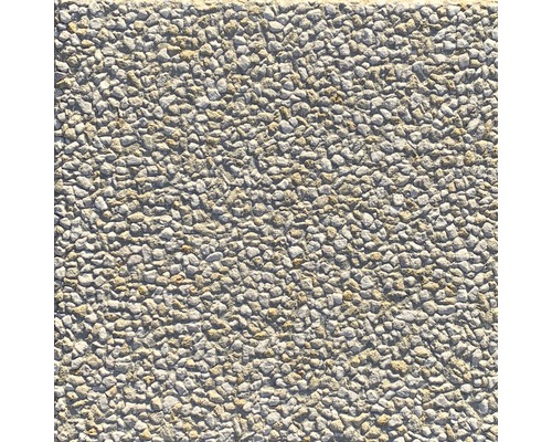 Terrassenplatte Stein weiß-gelb 40x40x3.9 cm
