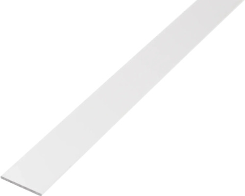 Flachstange Aluminium weiß 20 x 2 , 2 m Flachstange Aluminium weiß 20 x 2 , 2 m