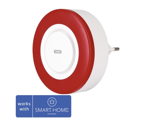 Abus Z-Wave Innensirene 95 dB mit Repeaterfunktion - Kompatibel mit SMART HOME by hornbach Abus Z-Wave Innensirene 95 dB mit Repeaterfunktion - Kompatibel mit SMART HOME by hornbach