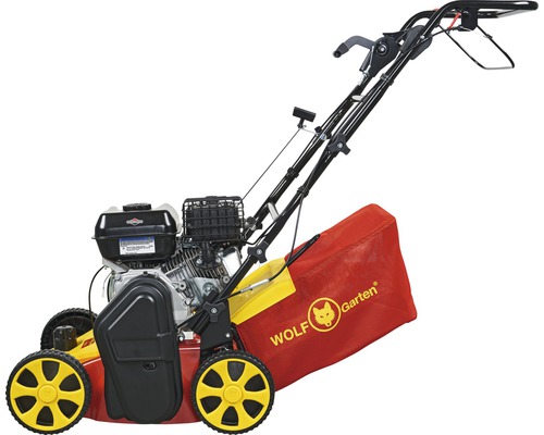 Wolf Garten Rasenmäher mit Fangkorb