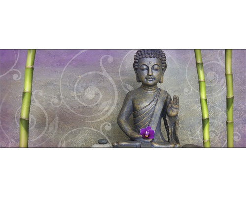 Glasbild Zen Garden II 50x125 cm GLA388