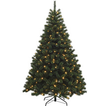 Künstlicher Weihnachtsbaum mit Beleuchtung
