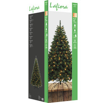 Verpackung eines künstlichen Weihnachtsbaums von Lafiora, Höhe 240 cm, mit LED-Beleuchtung