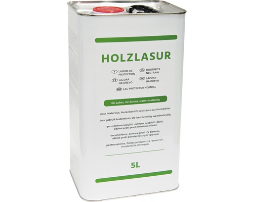 Holzlasur Neutral kiefer 5 L