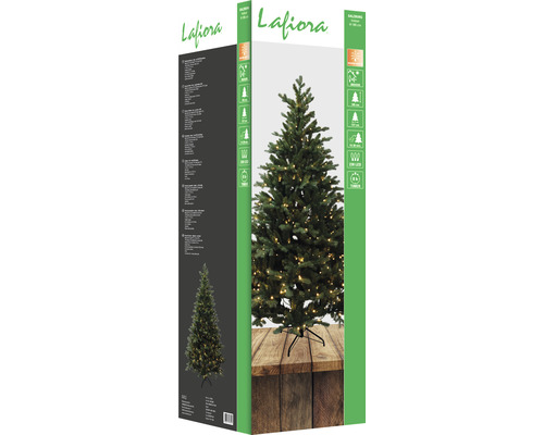 Laflora künstlicher Weihnachtsbaum mit LED Beleuchtung in Verpackung