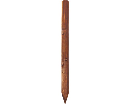 Pfahl 8x110 cm braun Pfosten aus Holz