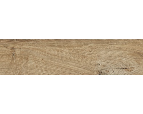 Steingut Bodenfliese Aretino Nut 15x61 cm braun matt Steingut Bodenfliese Aretino Nut 15x61 cm braun matt
