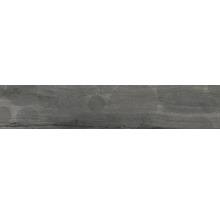 Dekorative Bodenfliese mit Holzoptik und kreisförmigen Mustern