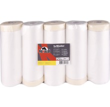 Fünf Rollen Roxolid Abdeckfolie, 270 cm x 25 m, im Paket