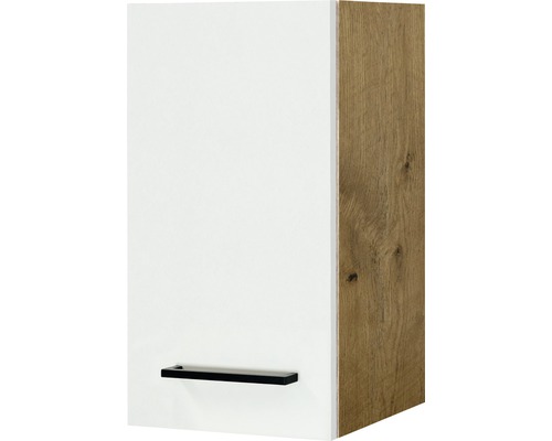 Hängeschrank Flex Well Vintea magnolia matt 30x54,8x32 cm mit Drehtür Küchenhängeschrank mit Tür und Griff