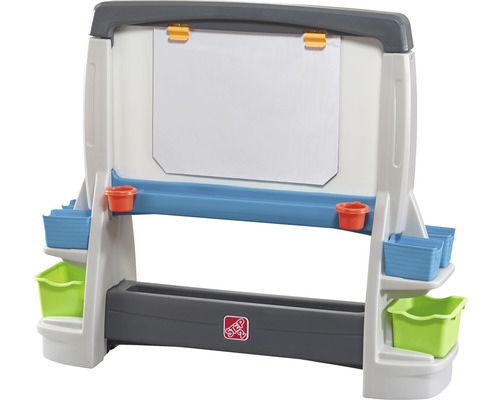 Kindermalstaffel mit Papierhalter und Ablagefächern