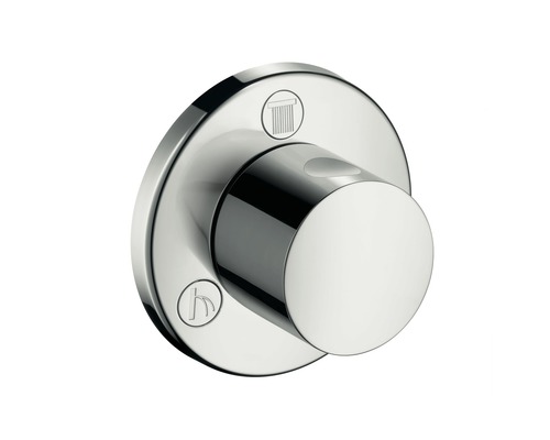 Unterputz Thermostat-Brausearmatur hansgrohe Trio/Quattro S 15932000 chrom glänzend Aufputz-Thermostatarmatur zur Temperaturregelung