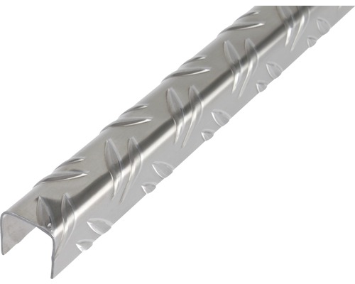 U-Profil Aluminium silber 23,5 x 23,5 x 1,5 mm 1,5 mm , 1 m