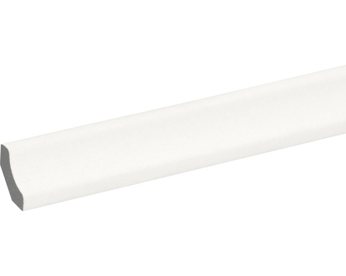SKANDOR Sockelleiste PVC KU026 weiß 16 x 16 x 2400 mm