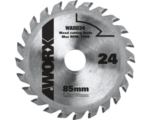 Kreissägeblatt Worx 24 Z für Versacut Kreissägeblatt Worx 24 Z für Versacut