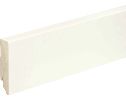 Sockelleiste Skandor eckig weiß lackiert 18x80x2400 mm