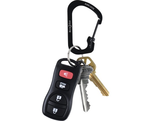 Schlüsselanhänger mit Karabiner, Schlüsselring und Schlüssel