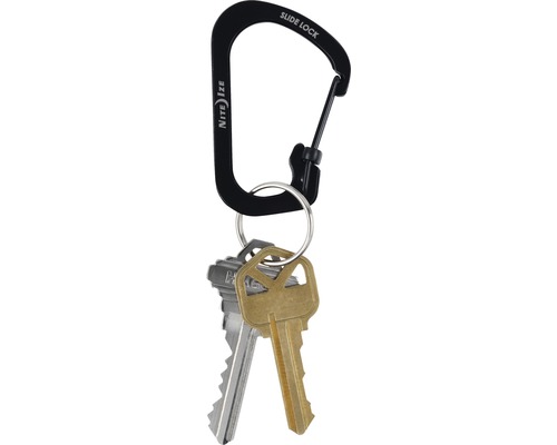 Nite Ize Karabiner mit Schlüsselring und Schlüsseln