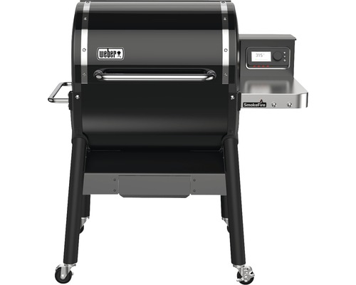 Holzpelletgriller Weber Smoke Fire EX 4 GBS 109 x 84 x 157 cm inkl. Weber Connect-Technologie, Gourmet BBQ System (GBS) Grillrost und SmokeBoost-Funktion schwarz-0