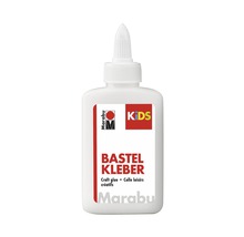 Bastelkleber in einer weißen Kunststoffflasche