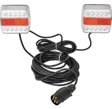Zwei LED Anhängerleuchten mit Kabel und Stecker für den Anhänger