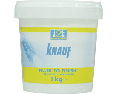 Fertigfeinspachtel Filler to Finish Knauf 1 kg Knauf F2F Filler and Finish Spachtelmasse, 1 kg