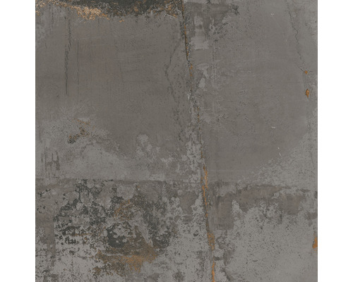 Graue Bodenfliese mit Zementoptik