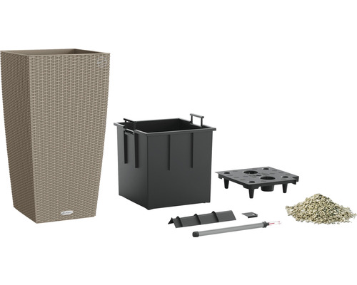 Blumenkübel mit Bewässerungssystem und Zubehör