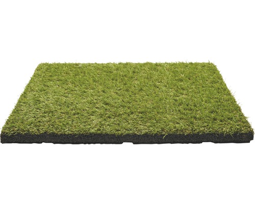 Fallschutzmatte Kunstrasen 50x50x2,5 cm grün