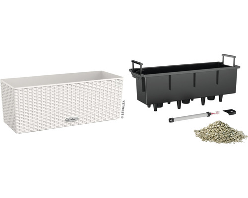 Lechuza Balconera Pflanzkasten mit Bewässerungssystem und Zubehör