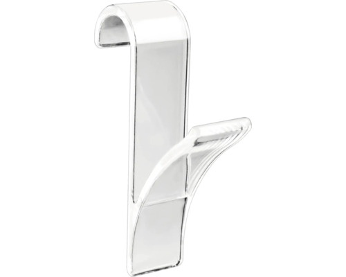 Transparenter Türhänger aus Kunststoff