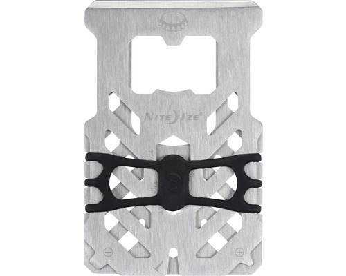 Multi-Tool Nite Ize Brieftasche Financial Tool® RFID Blocking Wallet FMTR-11-R7 aluminium Multi-Tool Nite Ize Brieftasche Financial Tool® RFID Blocking Wallet FMTR-11-R7 aluminium