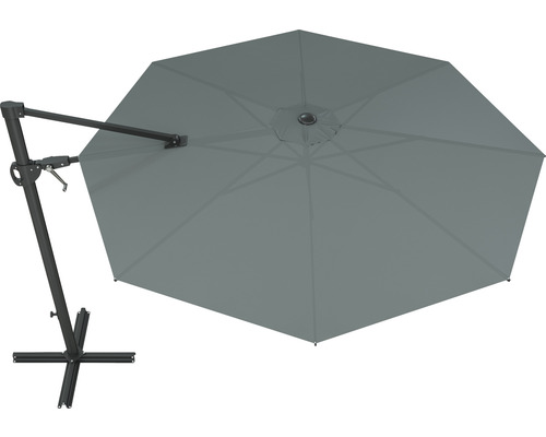 Freiarm-Sonnenschirm mit Schirmständer