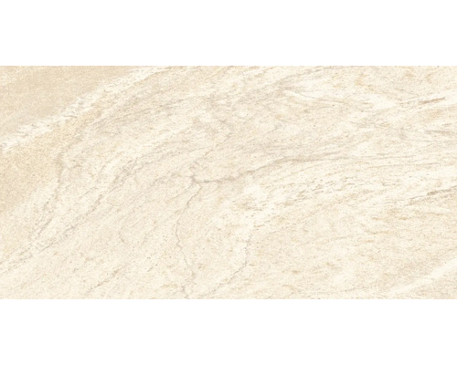 Feinsteinzeug Bodenfliese Sahara 62,5x32,0 cm creme matt