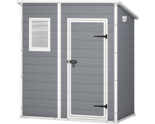 Gartenschuppen mit Fenster und Tür