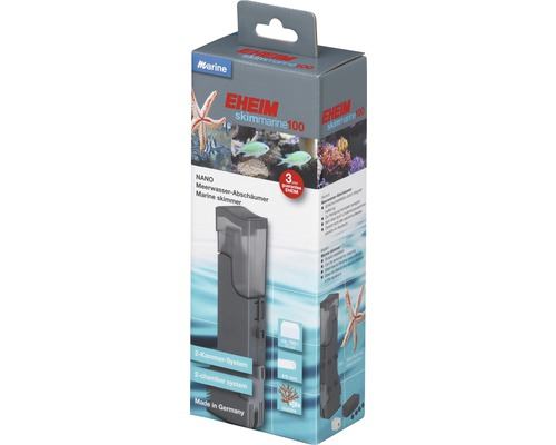 EHEIM Skim Marine 100 Meerwasser Abschäumer in Produktverpackung