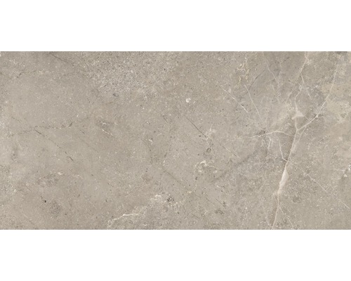 Feinsteinzeug Bodenfliese Anden Natural 60x120 cm grau matt rektifiziert