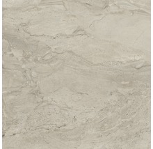 Feinsteinzeug Bodenfliese Sicilia Avorio 80x80 cm beige glänzend rektifiziert