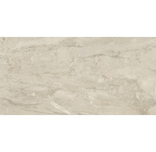 Feinsteinzeug Bodenfliese Sicilia Avorio 80x160 cm beige glänzend rektifiziert