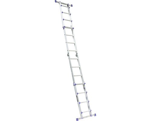 Mehrzweckleiter aus Aluminium mit mehreren Sprossen