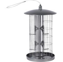 Vogelhaus aus Metall mit Aufhängung