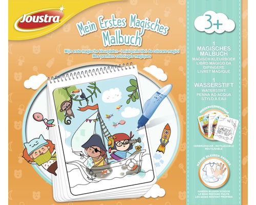 Joustra Mein erstes magisches Malbuch mit Wasserstift