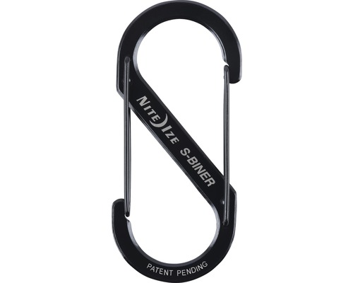 Schwarzer Nite Ize S-Biner Karabiner